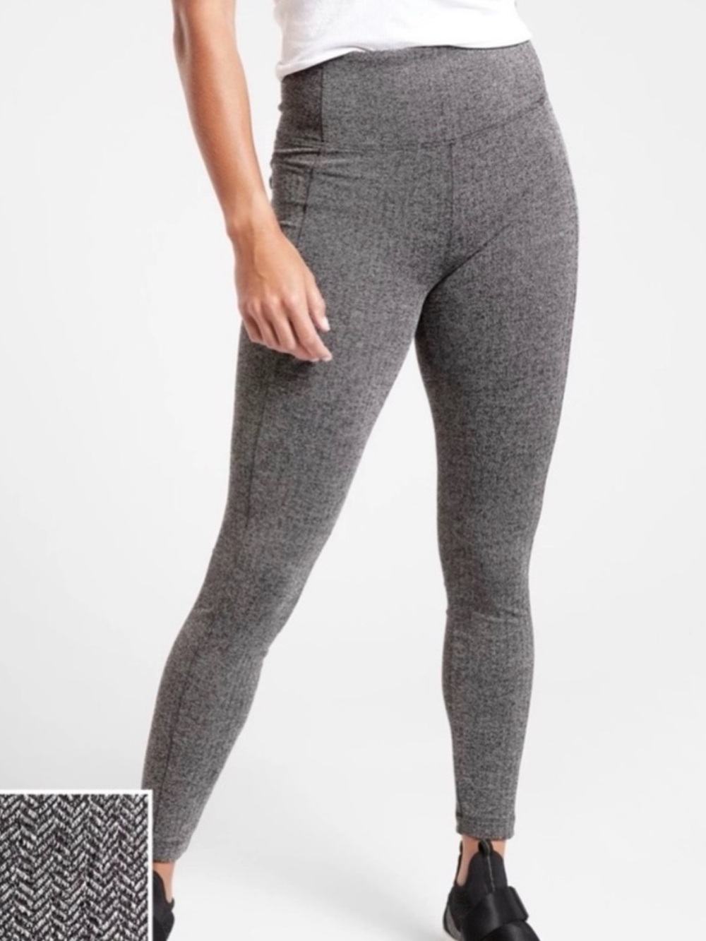 NWT Athleta Women’s Delancey Herringbone Tight leggings in size XS